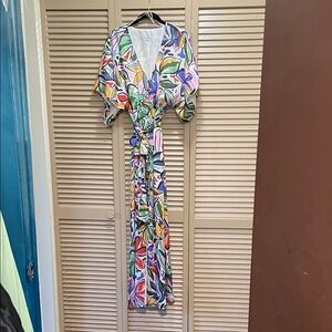 Sugarlips Multicolor Abstract Maxi Dress